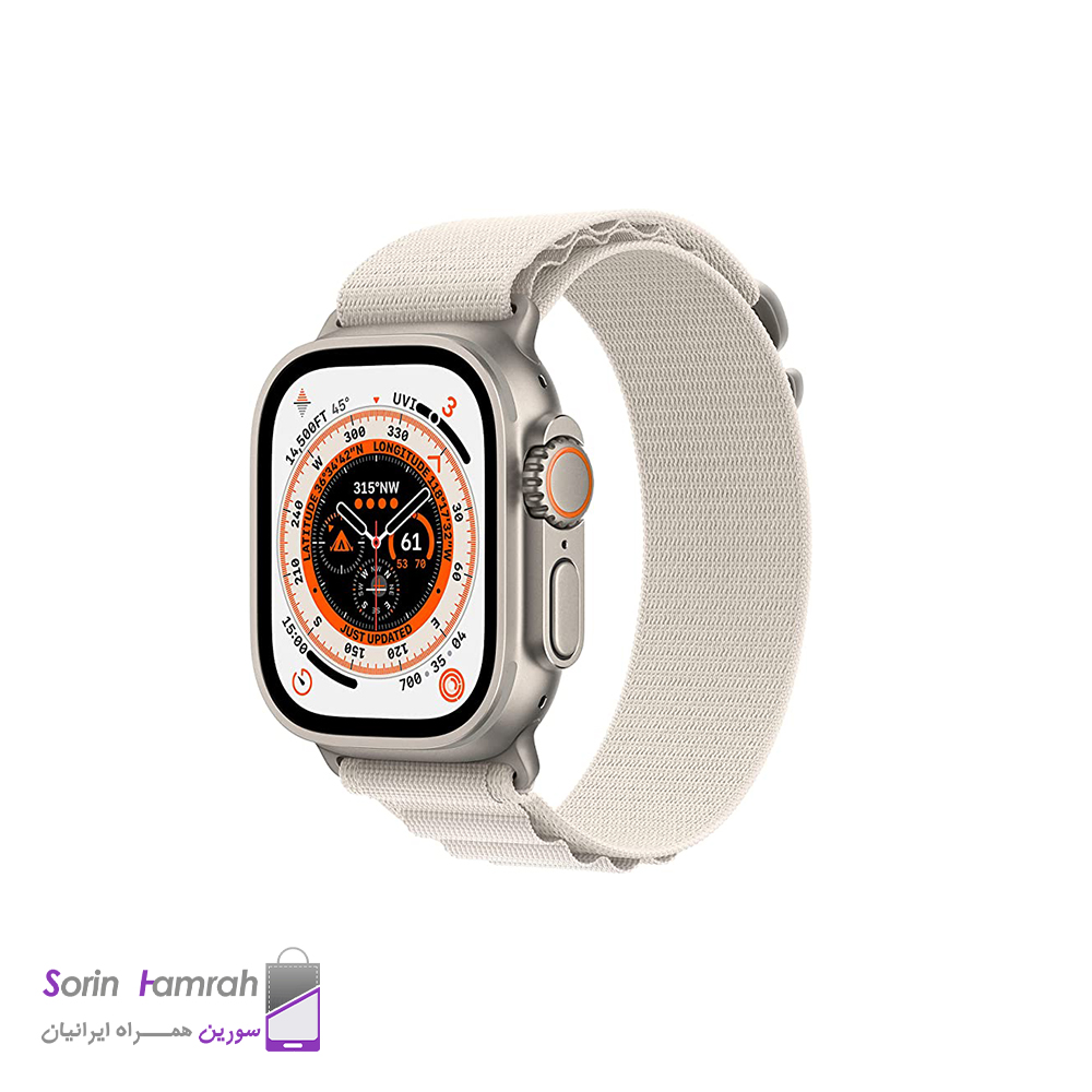اپل واچ اولترا 49mm بدنه تیتانیوم